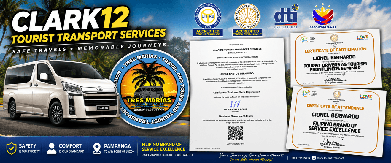 Clark Tourist Transport Services  cover