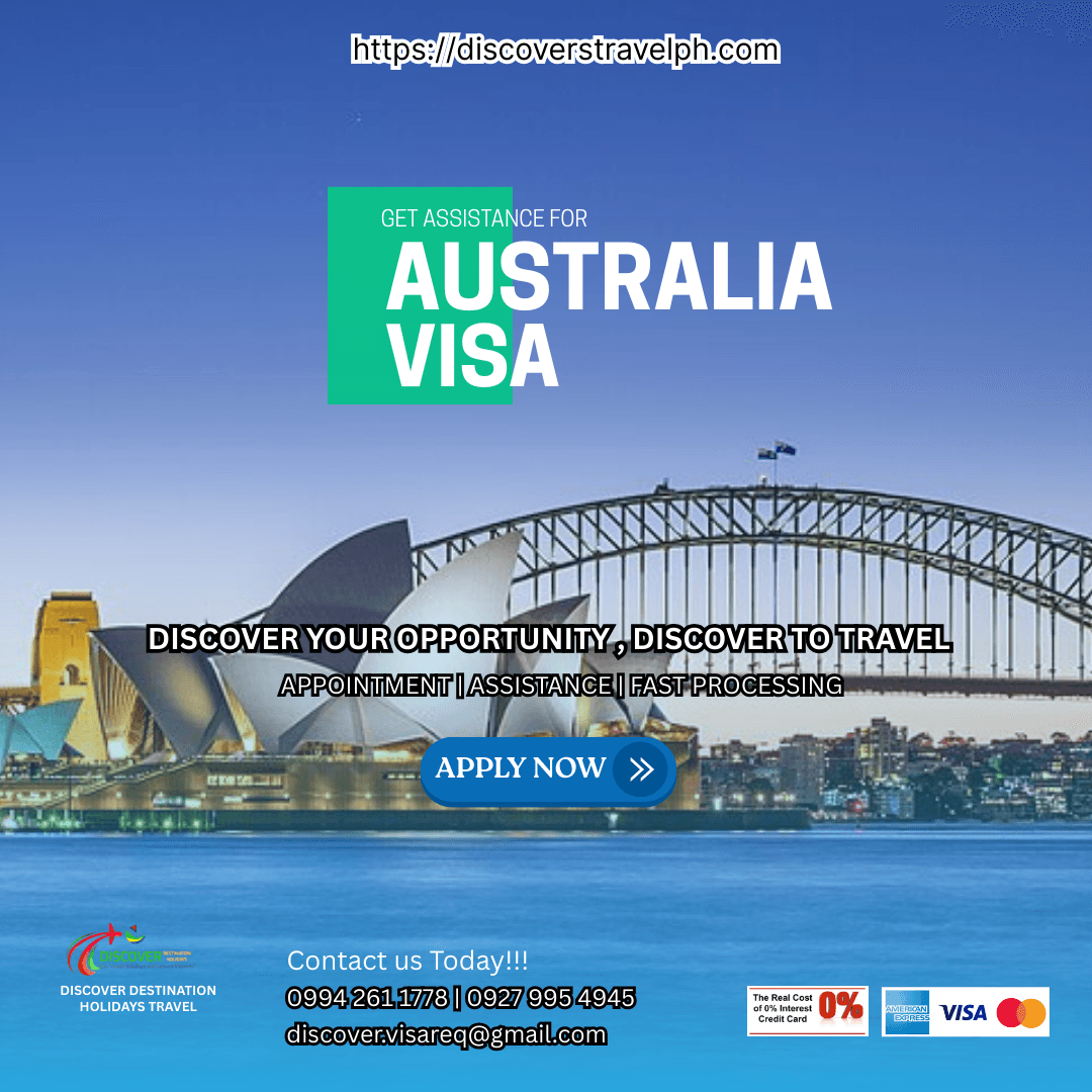 Australia Visa Assistance [Tourist or Visitor]