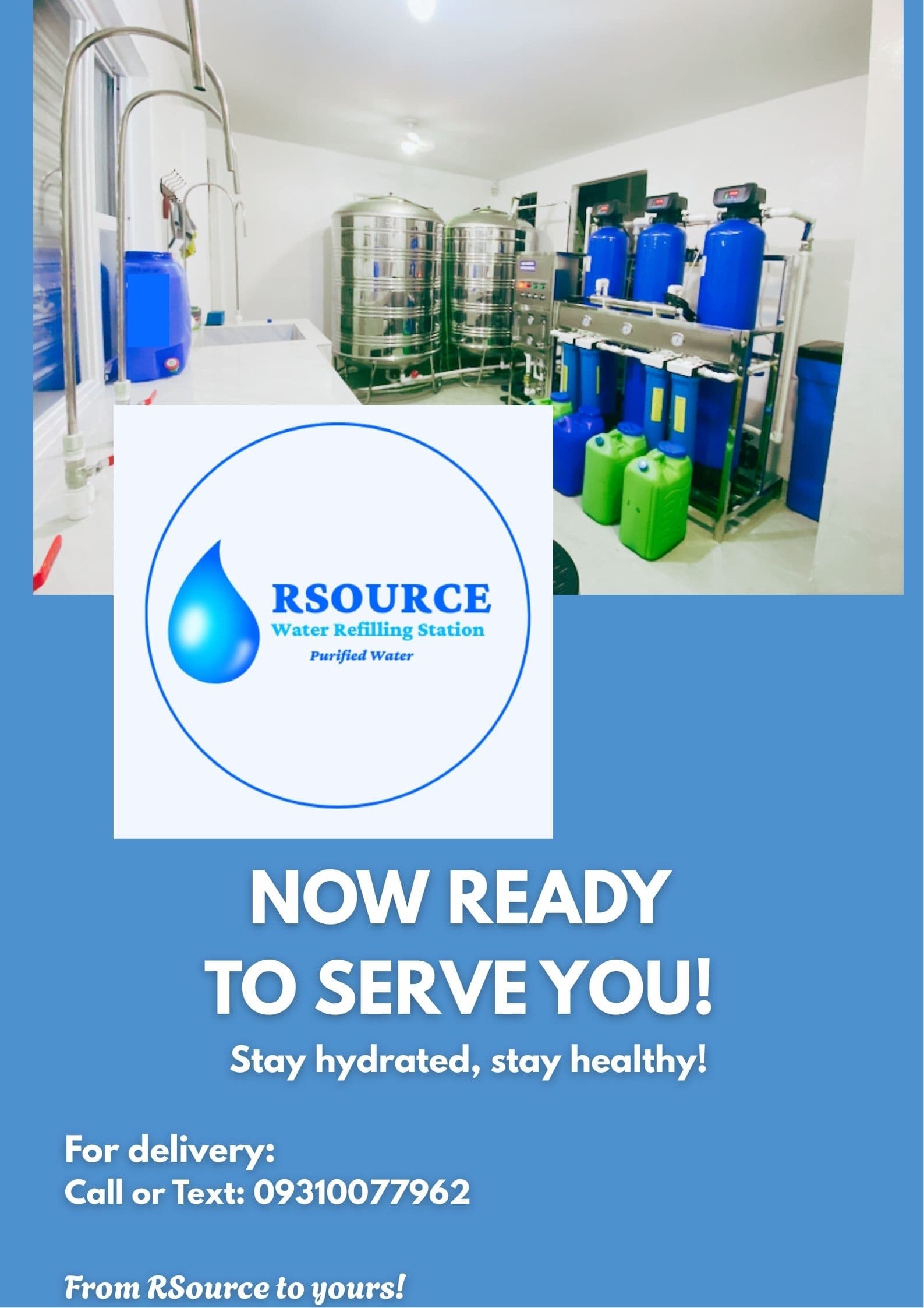 Water refilling services