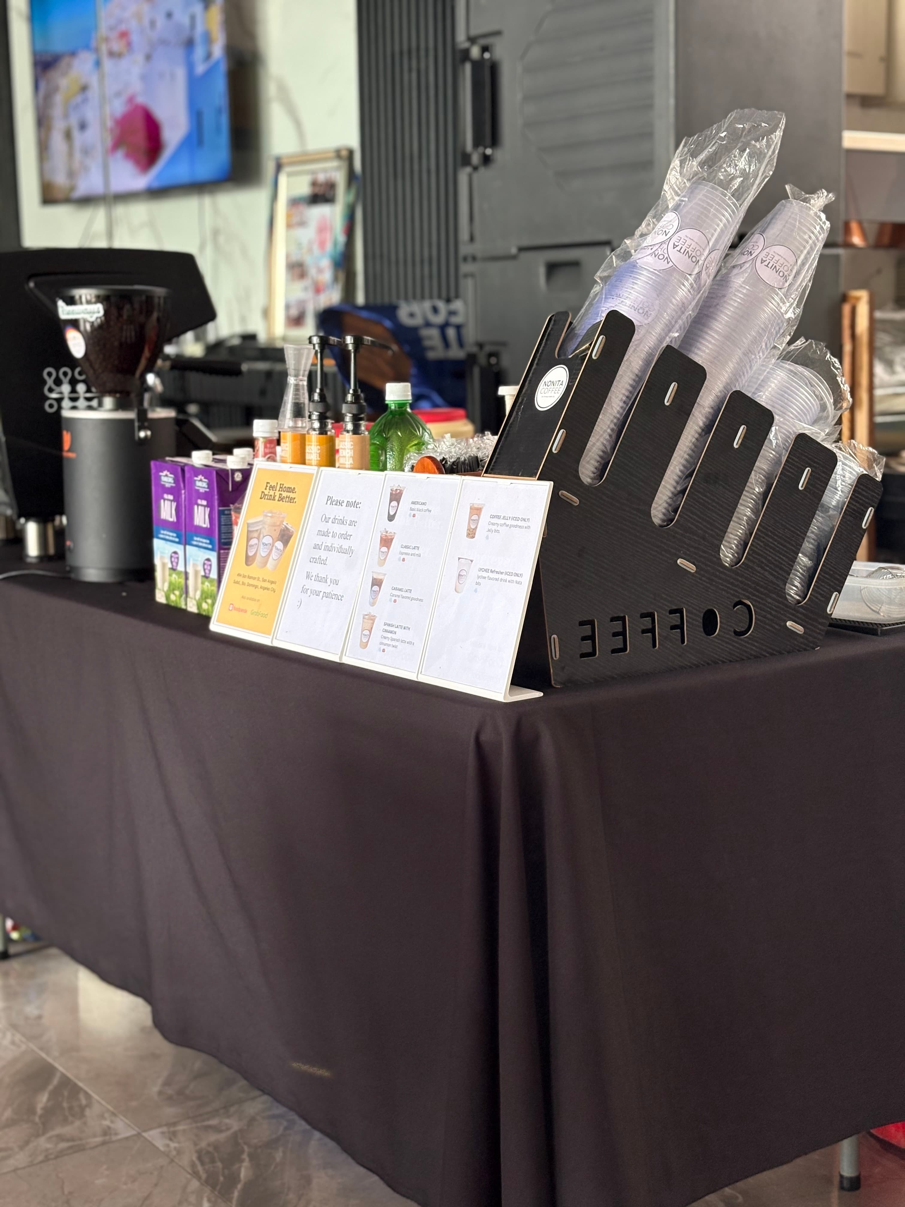 Prepaid Coffee Booth For Events