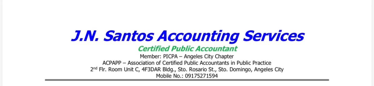 JN Santos Accounting Services